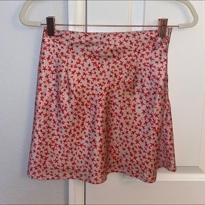 princess polly flower skirt size 2